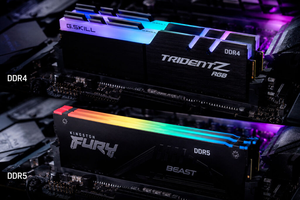 DDR4 или DDR5: стоит ли переплачивать за новую память для игрового компьютера