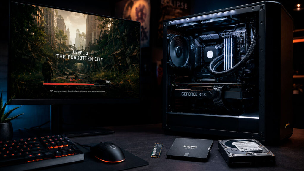SSD против HDD в игровом ПК: где разница действительно заметна